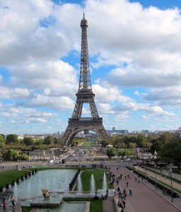 The Eiffel Tower in Paris as seen during a culinary tour with TIK