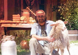 Cheese maker in Piedmont Italy