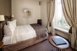 Bedroom at hotel in Avignon