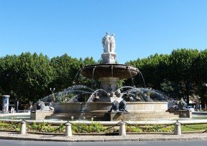 Fountain in Aix en Provence