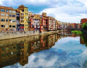 View of the Girona river