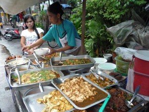 Street food in Thailand on a culinary tour of Southeast Asia