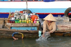 Local woman as seen on a culinary tour of Southeast Asia