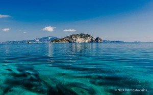 The beautiful sea of Zakynthos