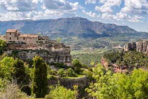 Beautiful wine region of the Penedes in Spain, as visited on a food and wine tour