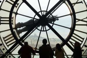 Visiting the Musee d'Orsay during a Paris culinary tour.