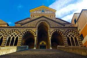 The cathedral of Amalfi on an Amalfi Coast food tour with TIK.